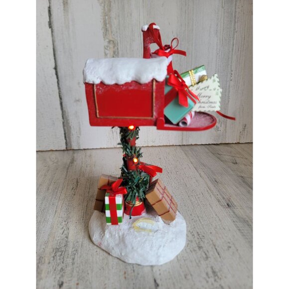 Possible dreams mail box Clothtique Xmas figure decor accessory gifts - Picture 2 of 8